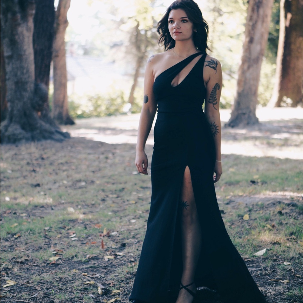 Small black formal dress